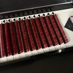 Red Cashmere 12 Row Lash Tray