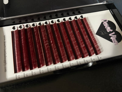 Red Cashmere 12 Row Lash Tray